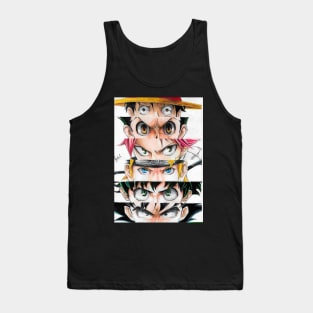 top anime eyes mix Tank Top